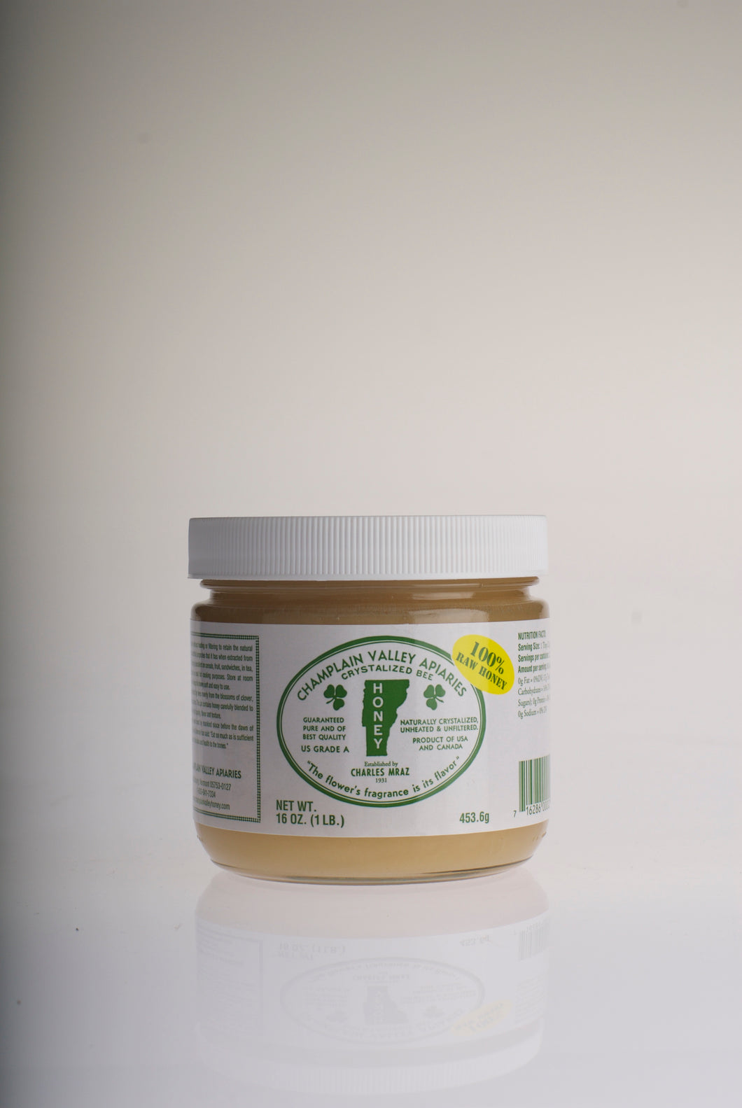 Vermont Raw Honey - 1lb