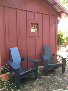 Mid-Century Modern Style Adirondack Chair